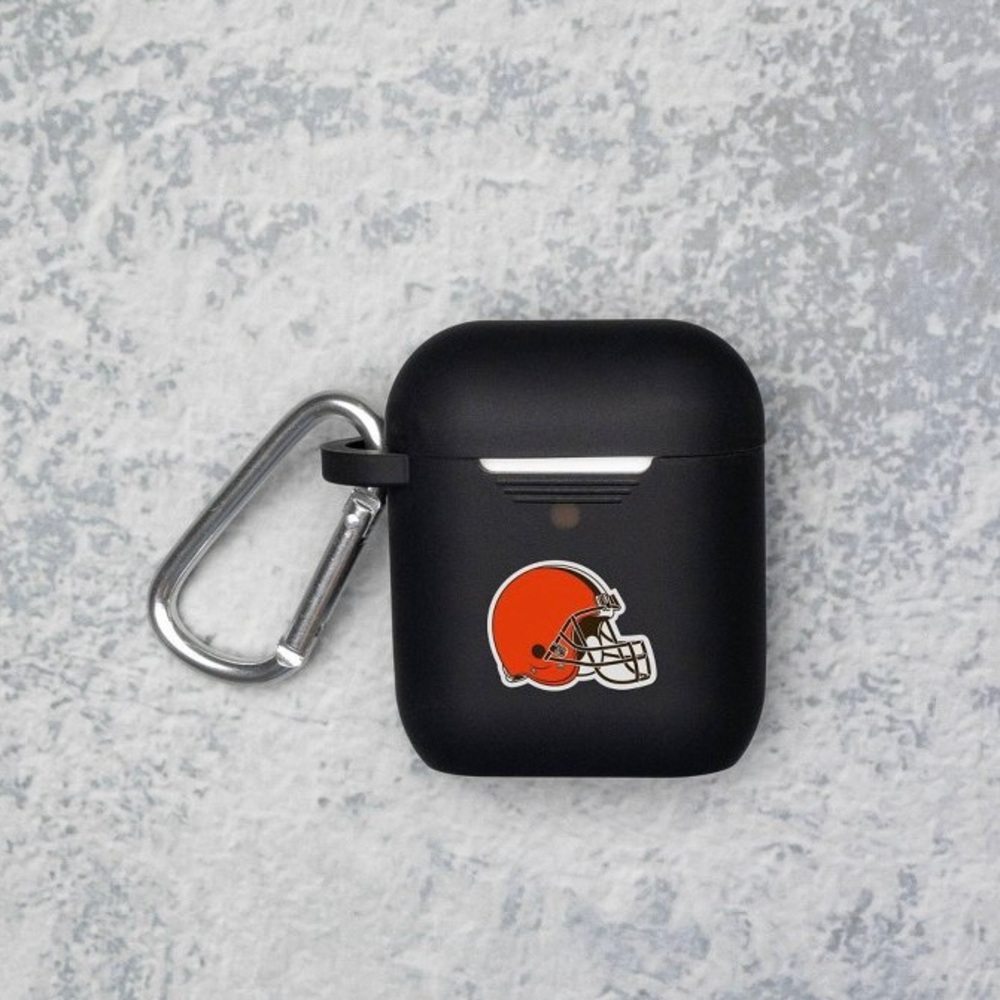 NFL Cleveland Browns silicone AirPod case cover